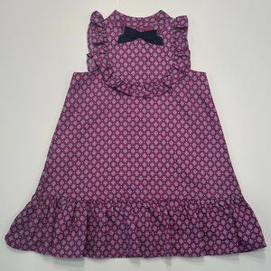 Janie & Jack Plum Geo Dress, size 4